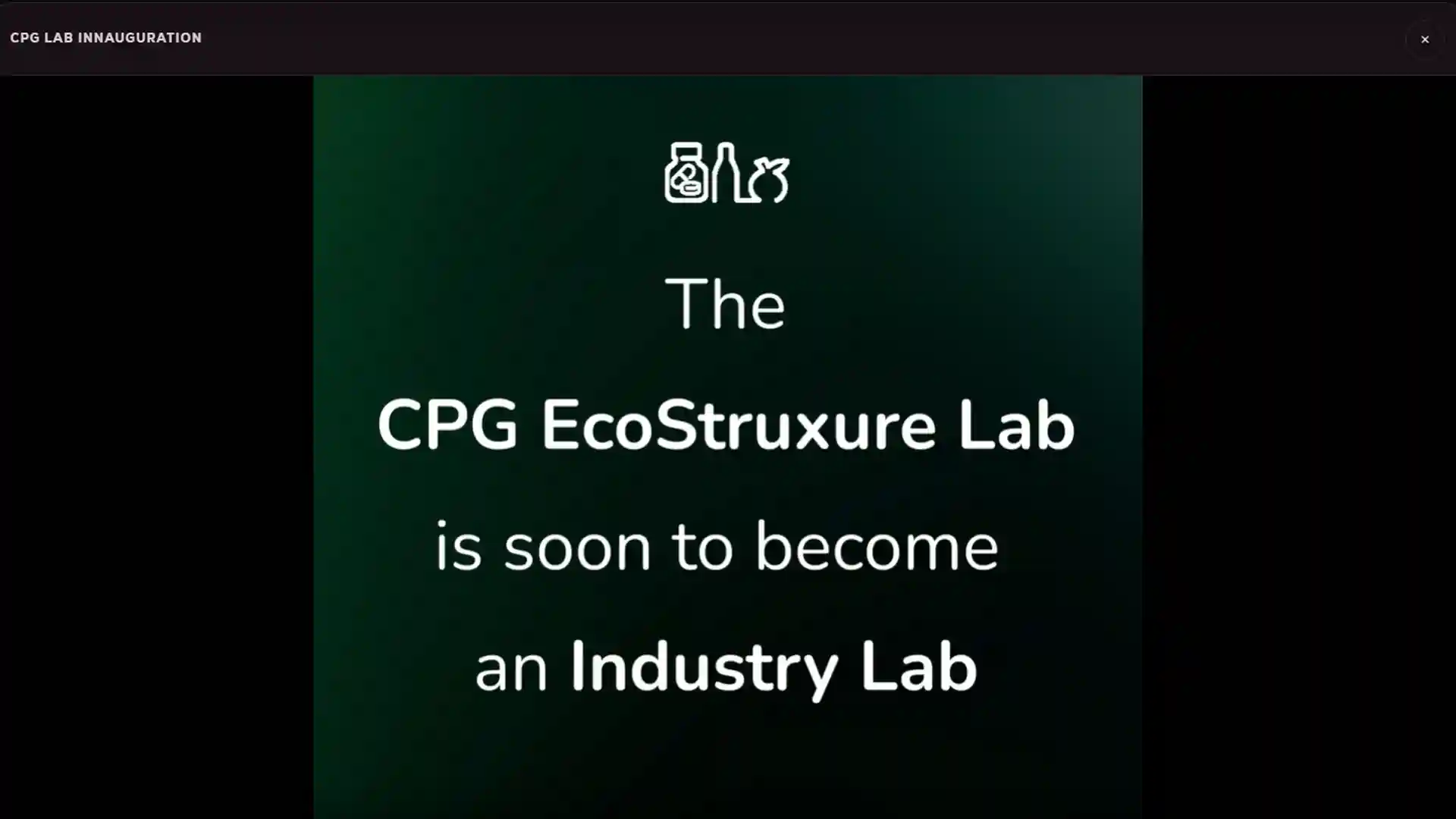CPG Lab Innauguration