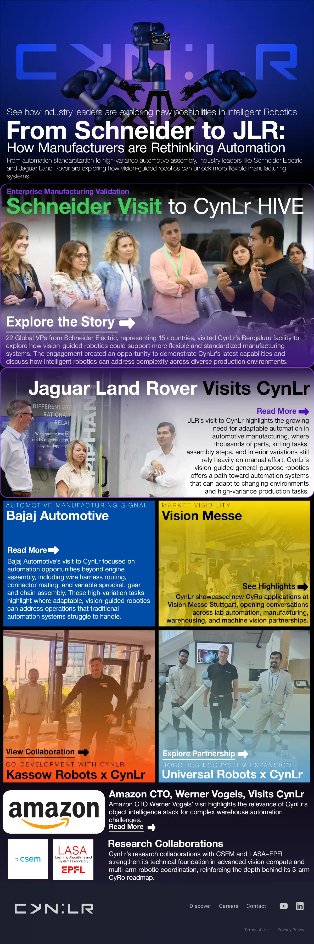 CynLr Customer newsletter