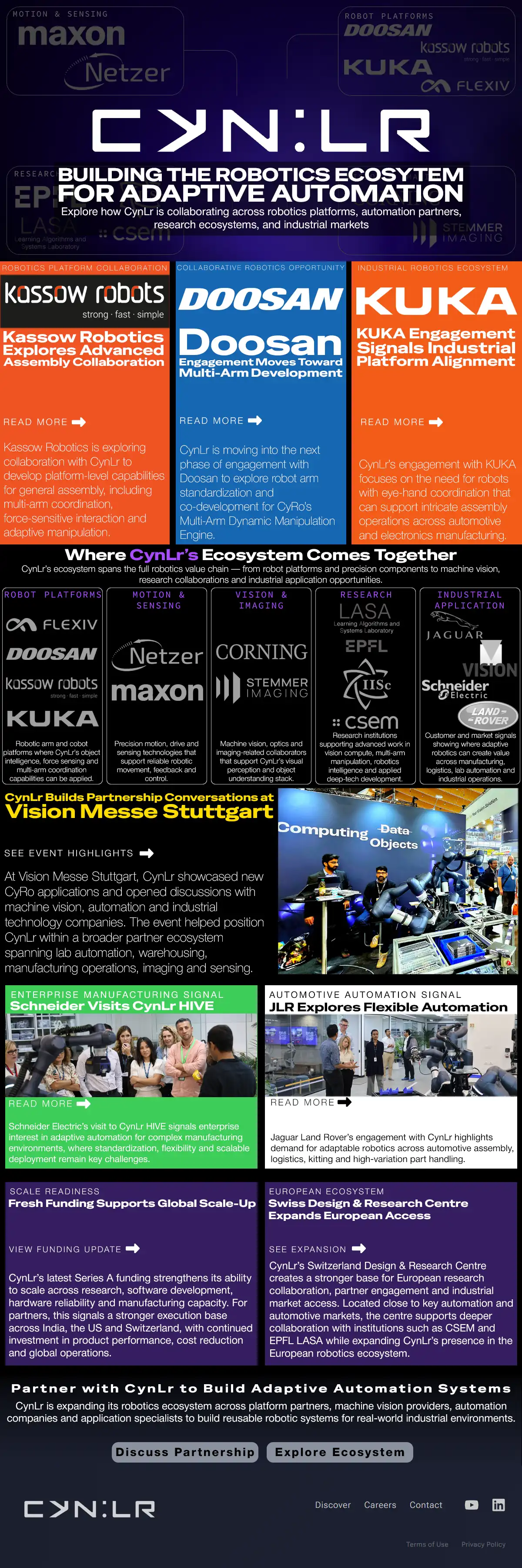 CynLr Vendor newsletter