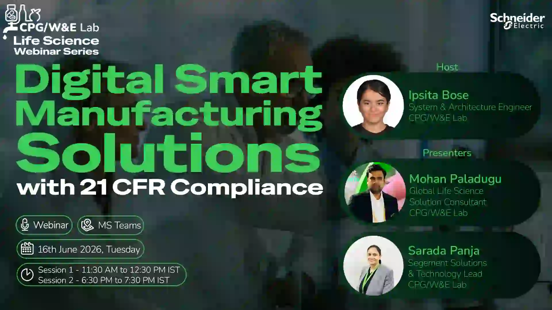 21 CFR webinar campaign visual